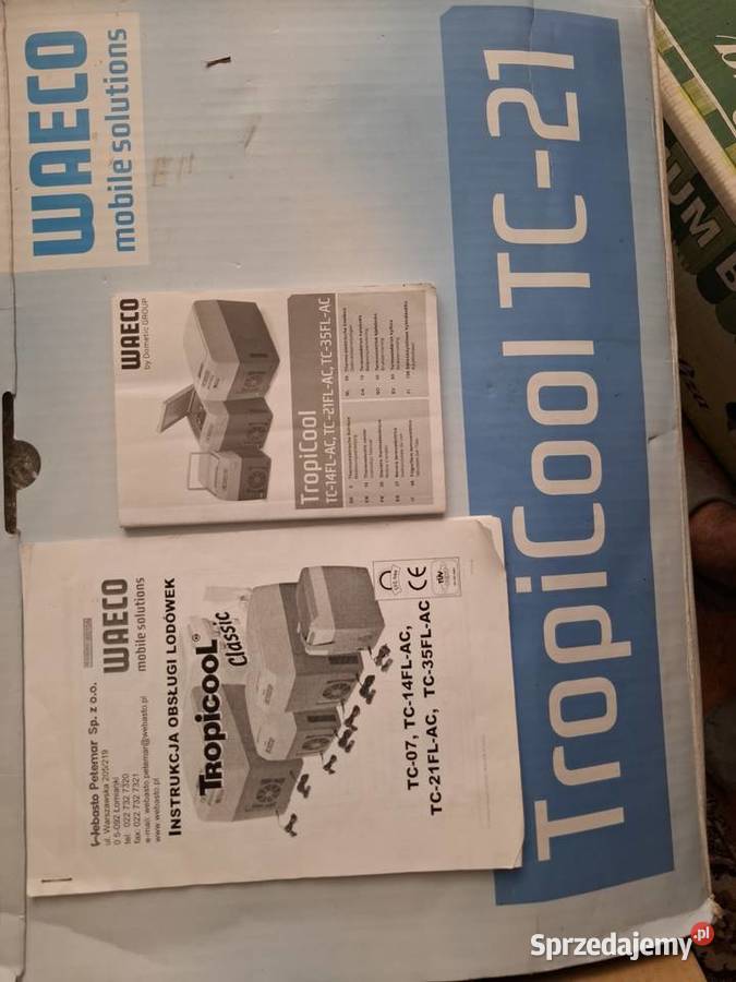 Sprzedam lodówkę turystyczną WAECO TC21 Lodówki i zamrażarki mazowieckie Zielonka