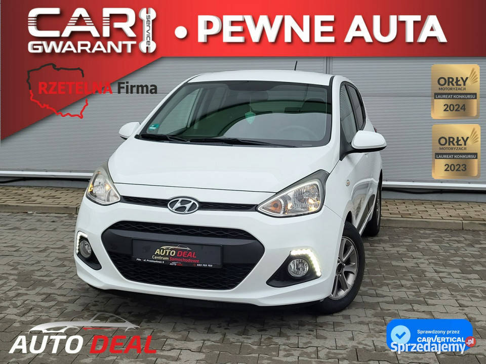 Hyundai i10 1.0i, 67KM, Bluetooth, Tempomat, Grzana Kierownica, Fotele, AU…