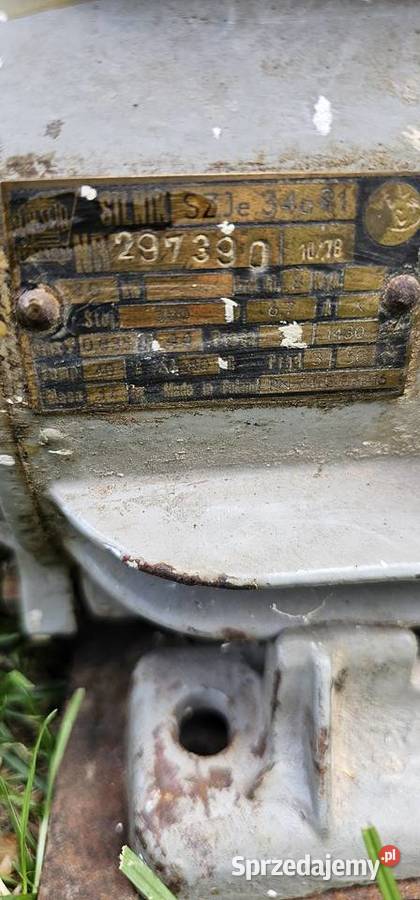 Silnik elektryczny siłowy 380V 3kW Lubliniec