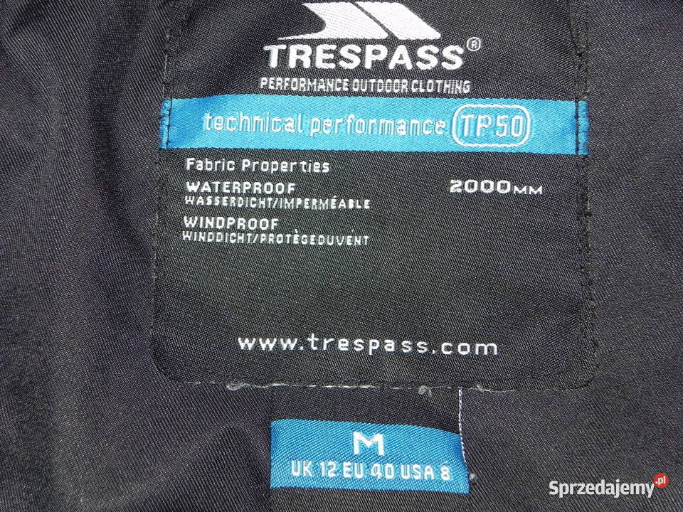 Sprzedam kurtkę z membraną 2000 mm marki Bydgoszcz sprzedam