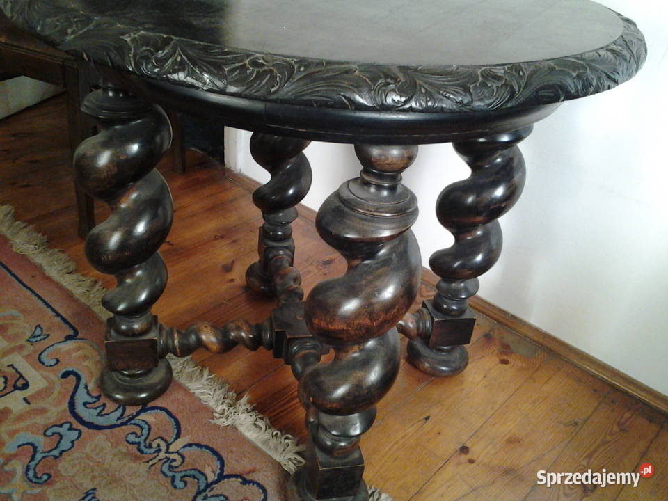 Dębowy stół gdański Warszawa