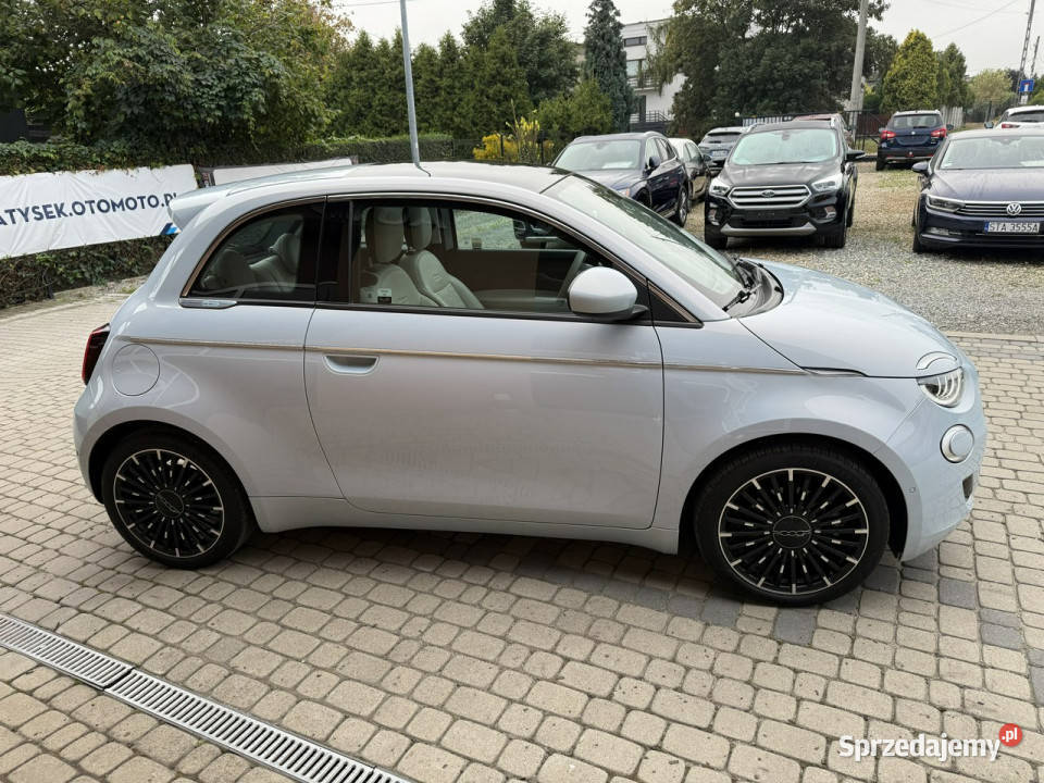 Fiat 500e La Prima Krajowy 1Właściciel Vat23 Orzech