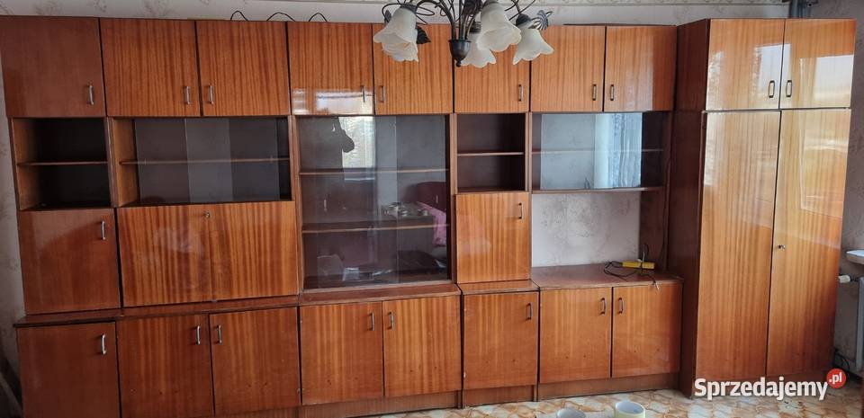 Meblościanka Segment KAMIL Prl Lata 70 Barek