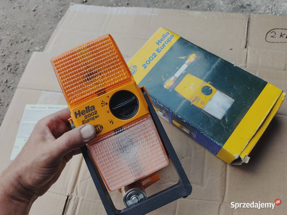 Lampa ostrzegawcza HELLA 2002 VW AUDI GOLF OPEL Kamień-Kolonia