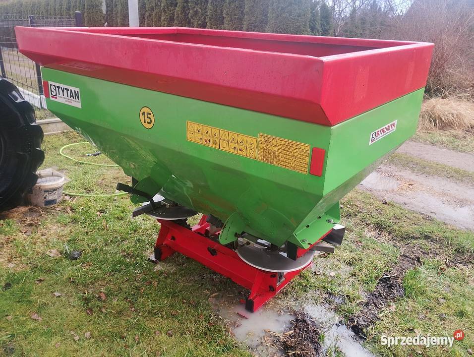 Sprzedam rozsiewacz nawozu TYTAN s 1200l Agromasz Wadowice