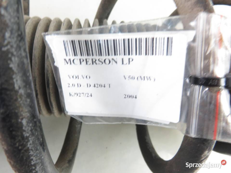 MCPERSON LEWY PRZEDNI VOLVO V50 20 D