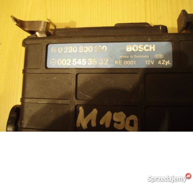 Sterownik silnika Mercedes W201 190 Bosch 002 Gdańsk sprzedam