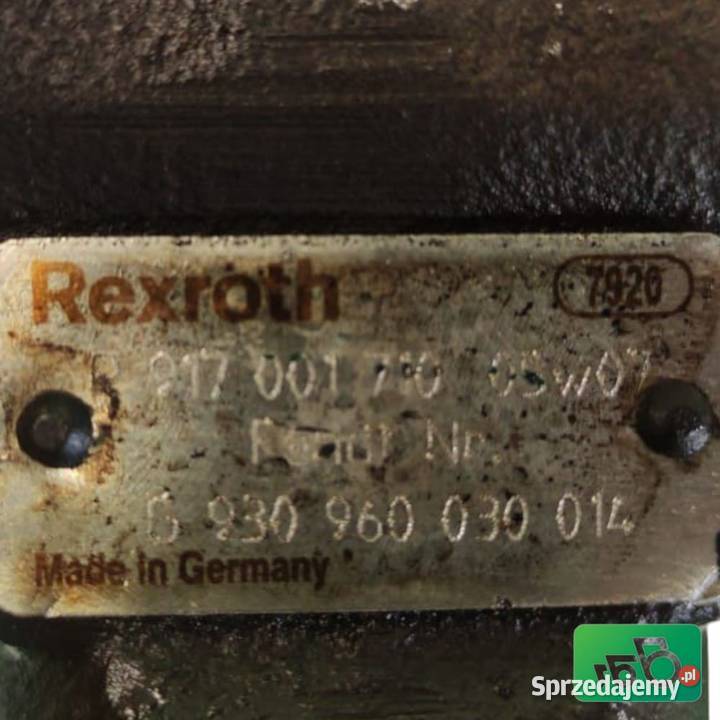 Sekcja rozdzielacza EHR G930960030014 Fendt 714 Wilkowo
