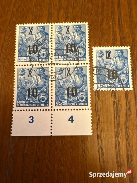 DDR Fnfjahrplan 19531956 nadruki seria urzędowa Bielsko-Biała