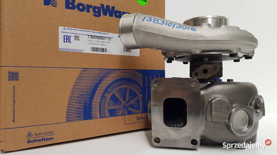 Nowa turbosprężarka firmy BorgWarner KKK Silnik i osprzęt mazowieckie Siedlce