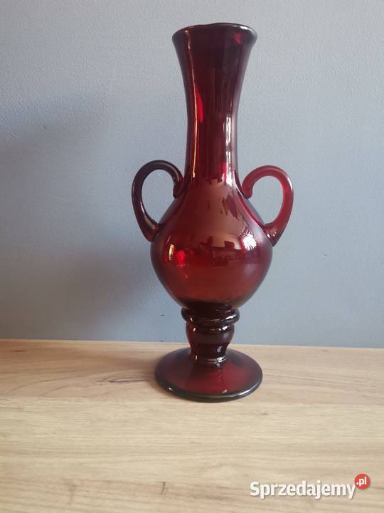 Stary wazon amfora Krakowski Instytut Szkła PRL Katowice