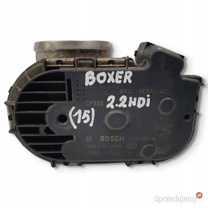 PRZEPUSTNICA Peugeot Boxer III 22 HDI 0280750598 Chełm