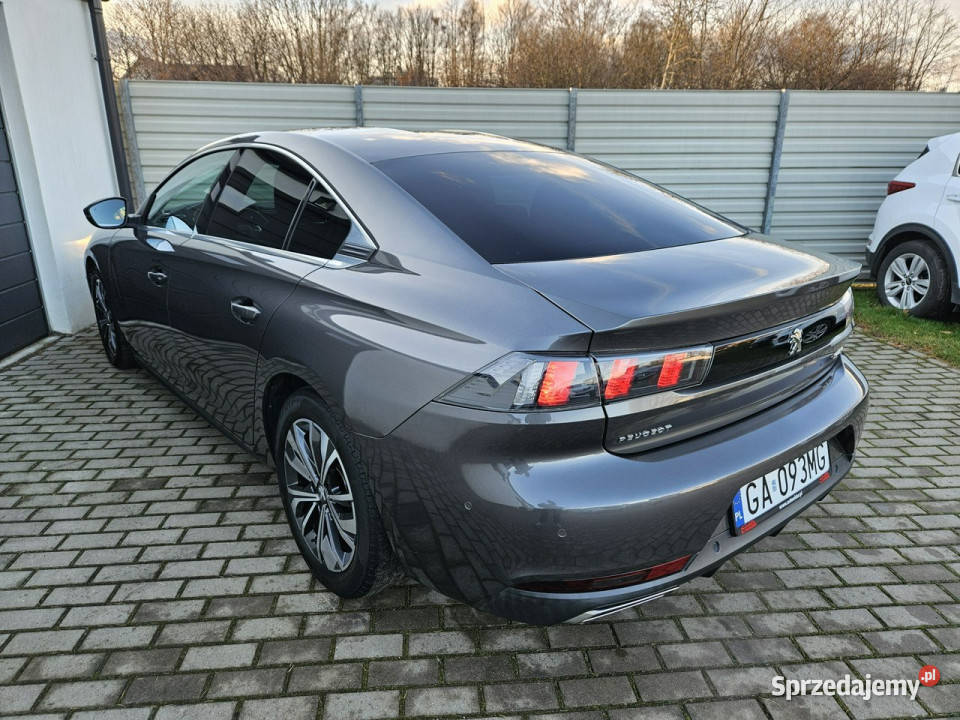 Peugeot 508 15 HDi 130 BEZWYPADEK wyposażony asystent pasa ruchu Gdynia