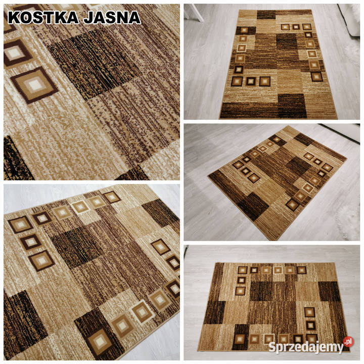 DYWAN 100X200 ALFA KOSTKA JASNA RÓŻNE WYMIARY podlaskie Białystok