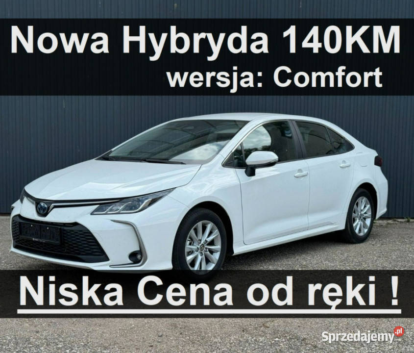 Toyota Corolla 140 Comfort Kamera 140 Hybryda Szczecinek