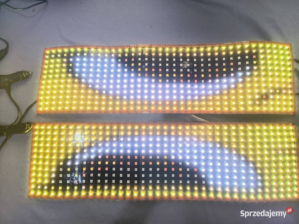 Panel taśma LED oczy do samochodu