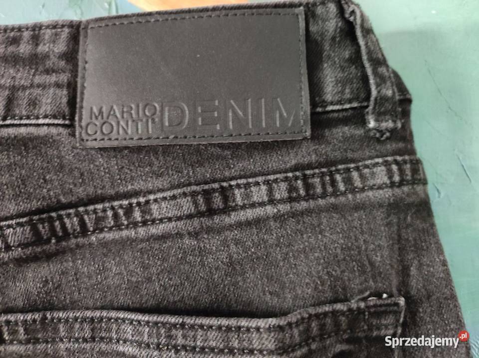 szare spodnie cargo jeansy dżinsy męskie casual