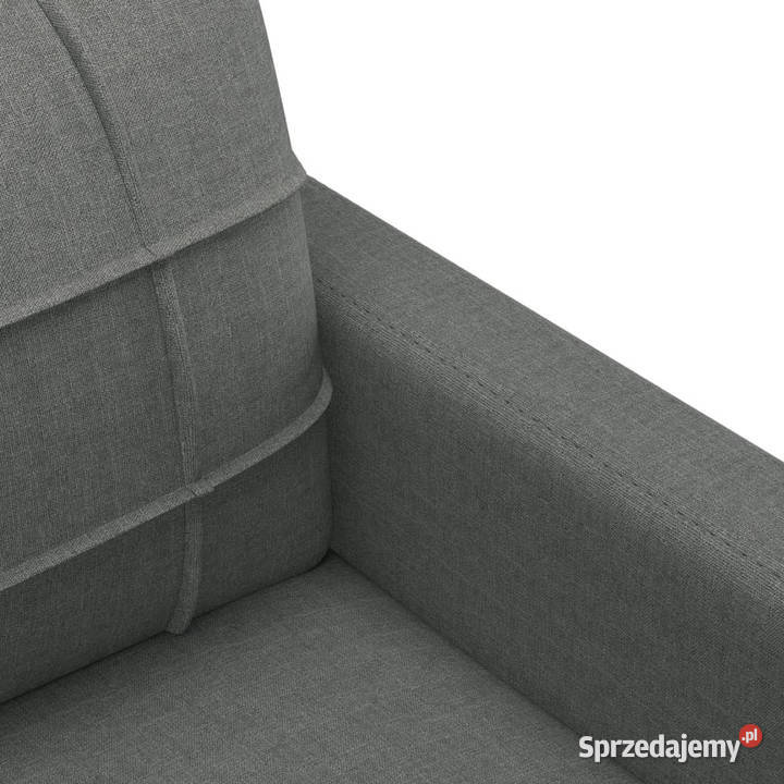 Sofa 2osobowa ciemnoszara 140 tapicerowana sprzedam