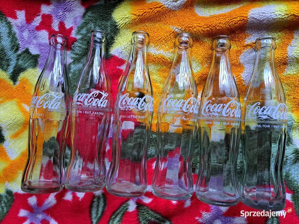 Butelki coca cola poj 025l prl vintage Starachowice sprzedam