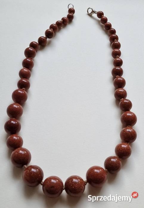 PIASEK PUSTYNI NASZYJNIK GOLD FUSS ETNICZNE Częstochowa