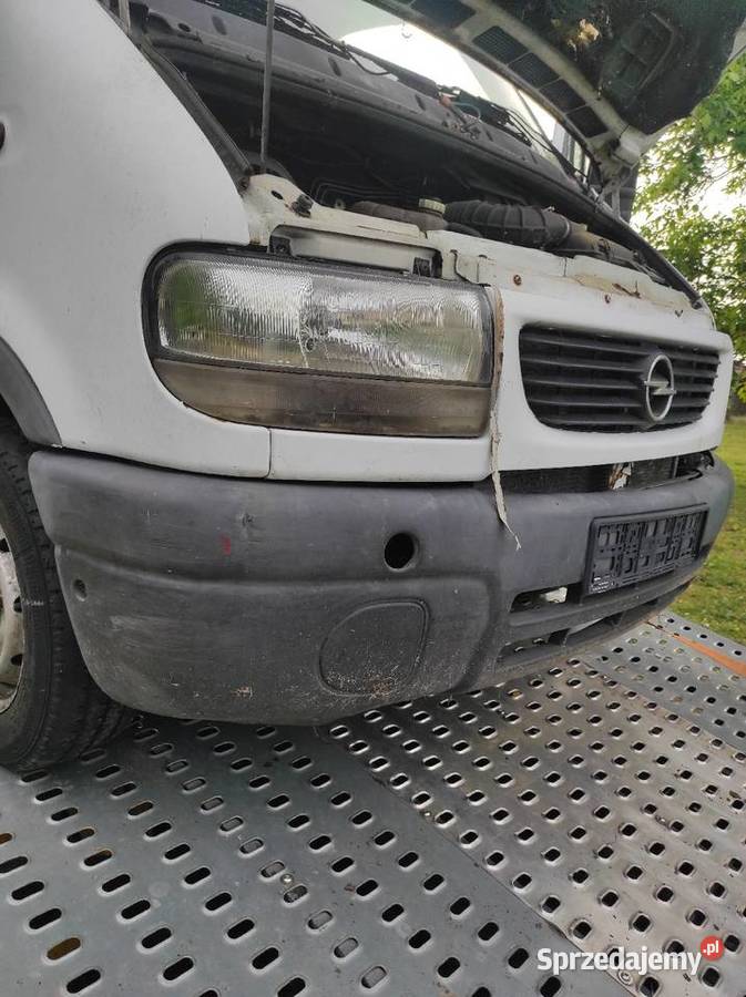 Zderzak lampa atrapa przód Opel Movano Żarki