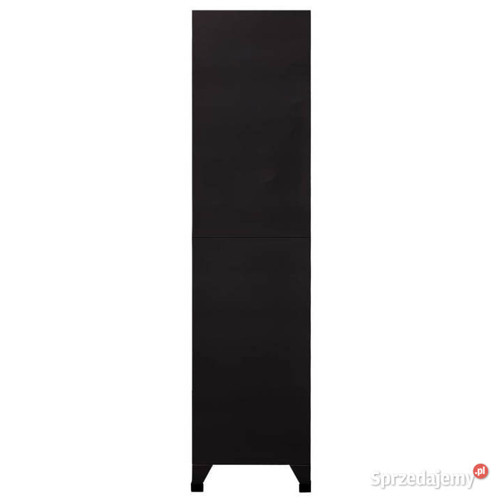 Szafka zamykana na klucz czarna 90x45x180 Warszawa