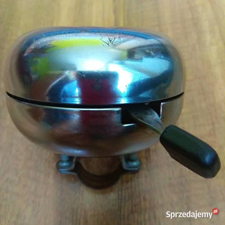 Duży dzwonek rowerowy retro vintage chromowana dolnośląskie Świebodzice