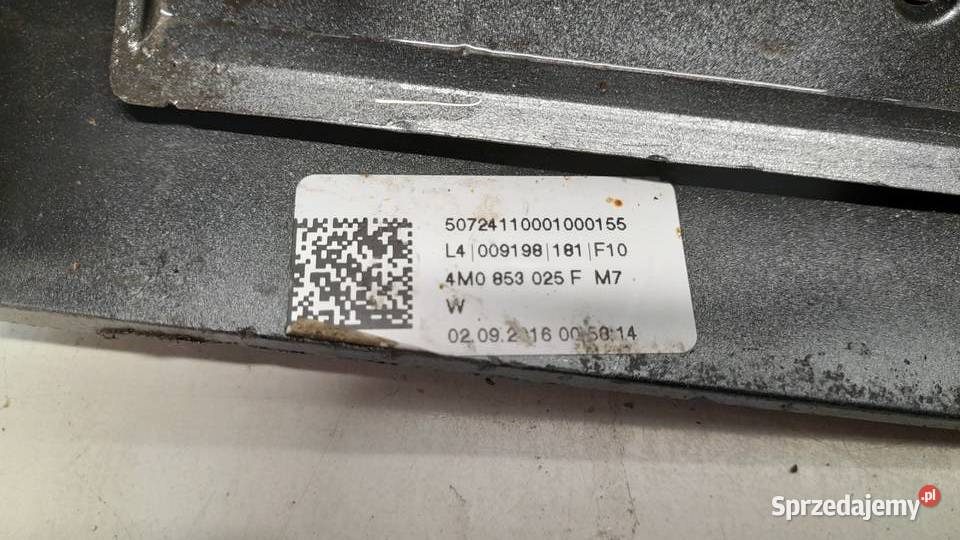 AUDI Q7 LISTWA BŁOTNIKA LEWA PRZEDNIA 4M0853025F Goleniów