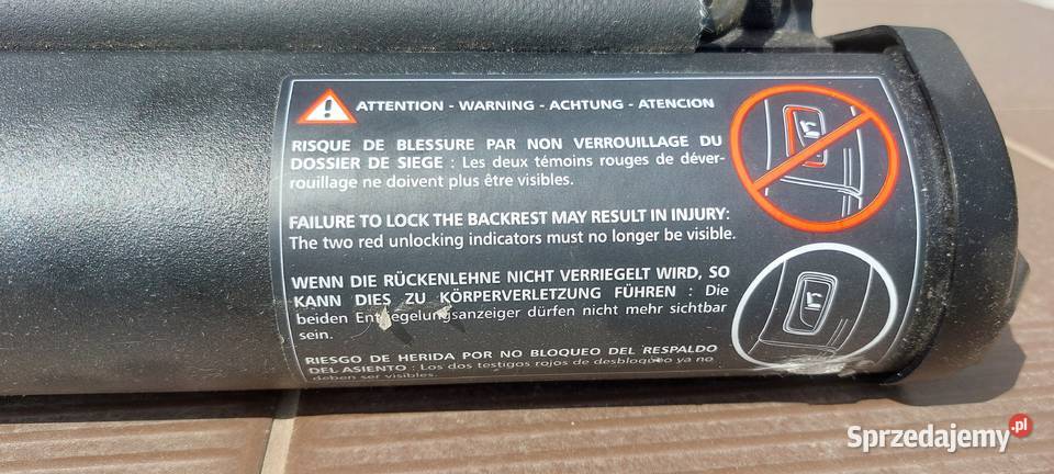 Roleta bagażnika Siatka grodziowa Renault Laguna Słupno