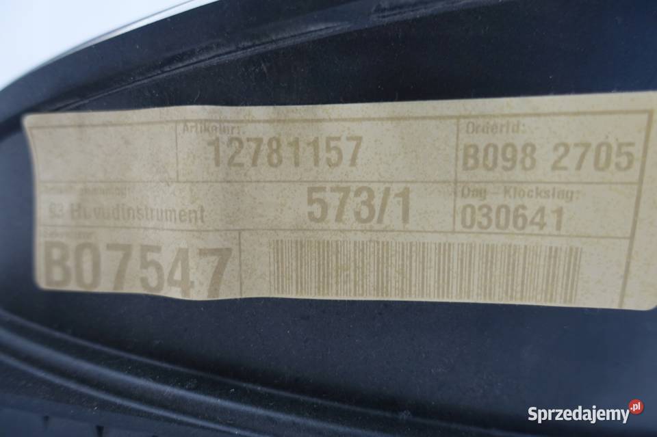 Saab 93 93 II 20 T turbo LICZNIK ZEGARY 12781157 Rudka sprzedam