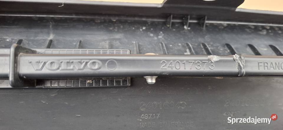 VOLVO FH5 AERO DOKŁADKA POD ZDERZAK Z GUMĄ ciężarowe Bieleń