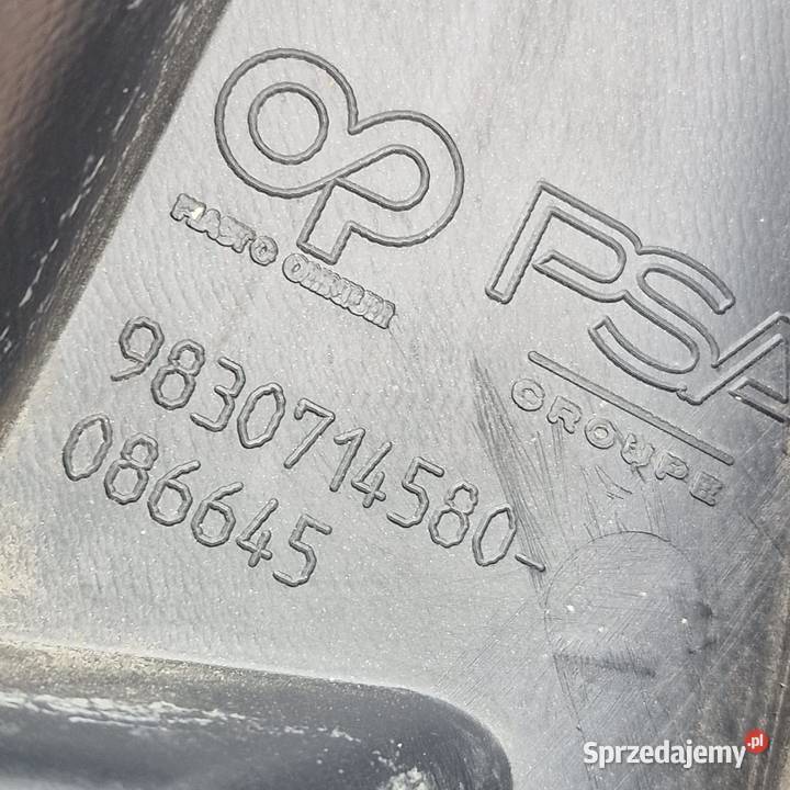 CITROEN C4 III ŚLIZG ZDERZAKA LEWY TYŁ osobowe Zderzaki Bieleń