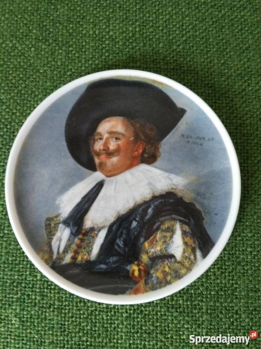 Ozdobna porcelana talerzyk Ropa