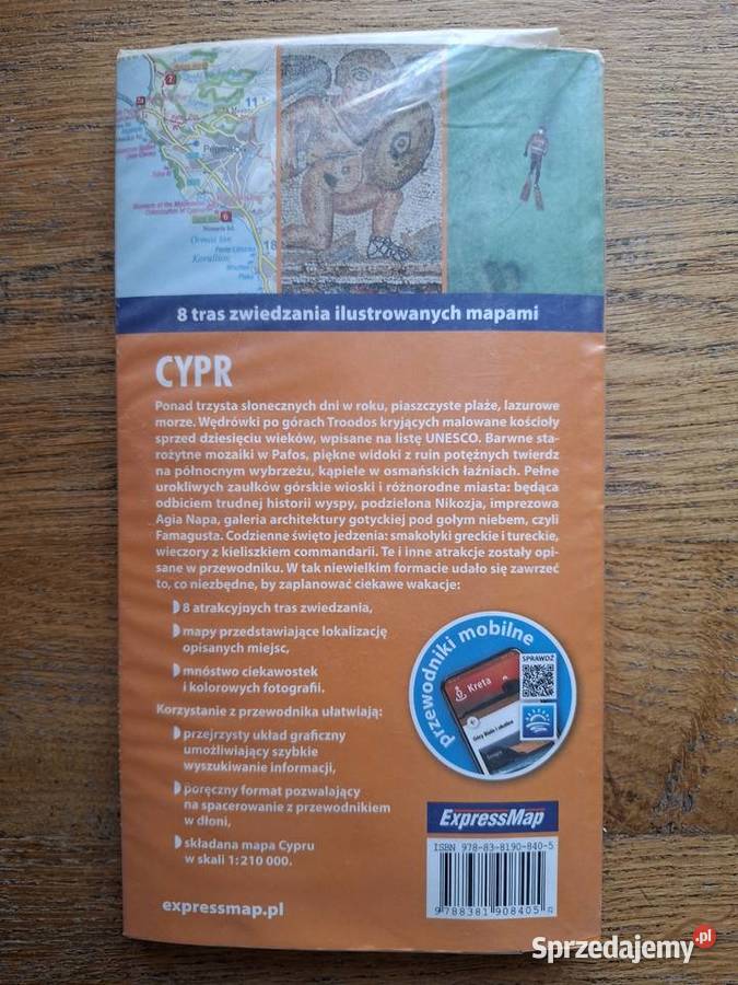 Cypr light mapa przewodnik Mapy i przewodniki Kraków
