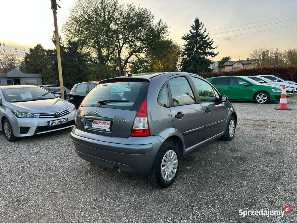 Citroen C3 14 benz 73KlimaIsofixI rej 2009 Salon Warszawa