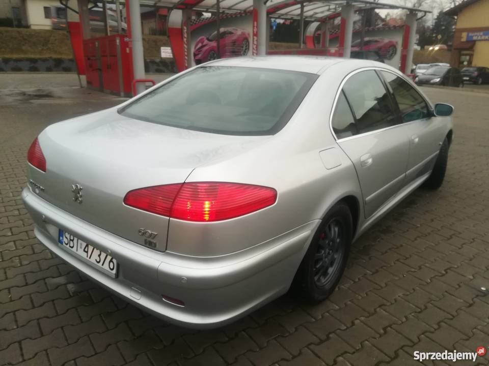 Peugeot 607 dyskretny styl i elegancja nieuszkodzony Kozy