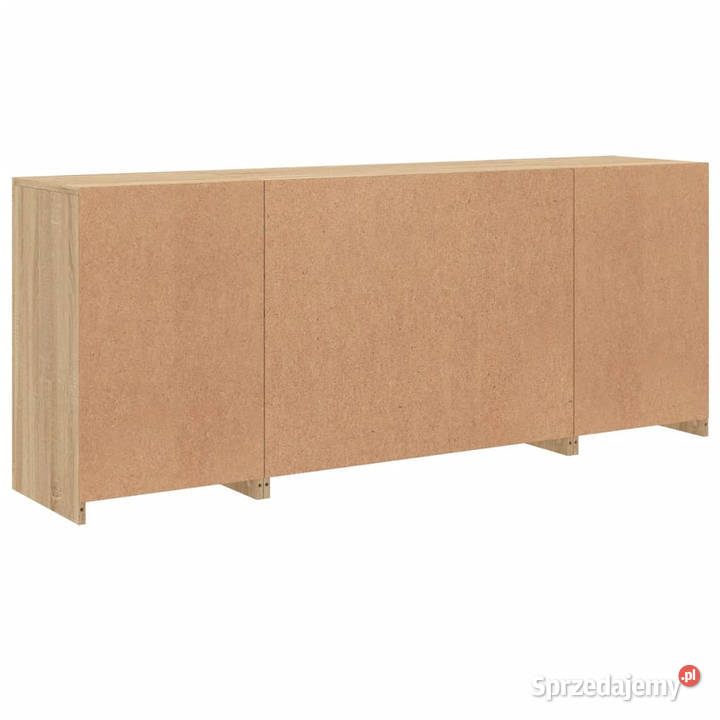 Szafka z oświetleniem LED dąb sonoma 163x37x67 Warszawa