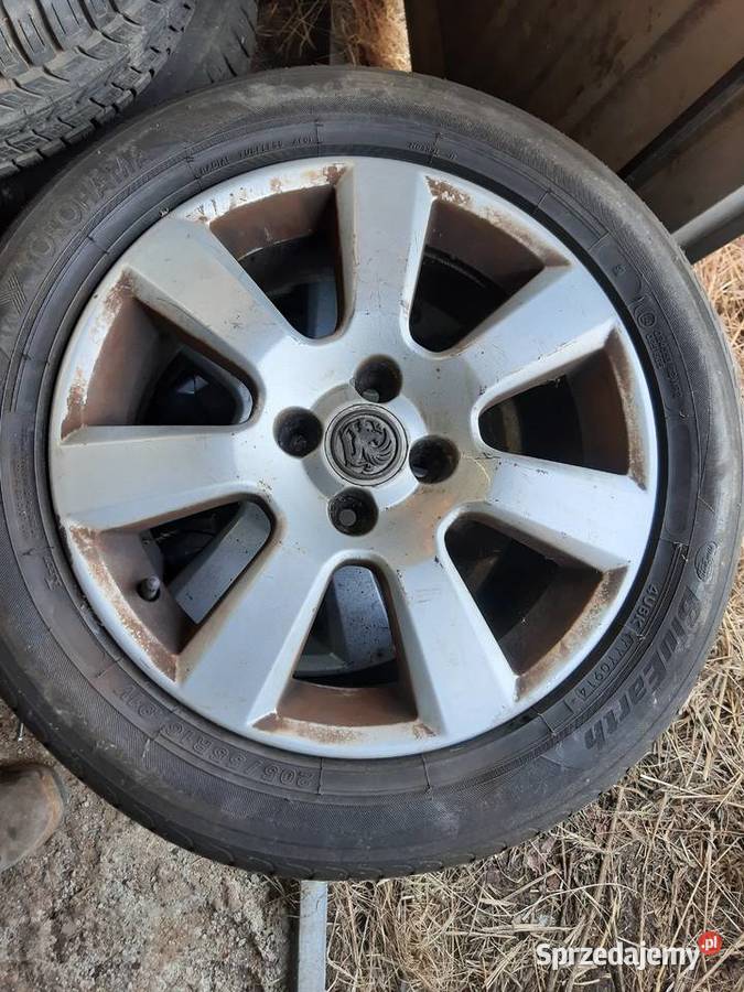 Opel Astra H Zafira B komplet kół alufelgi R16 sprzedam