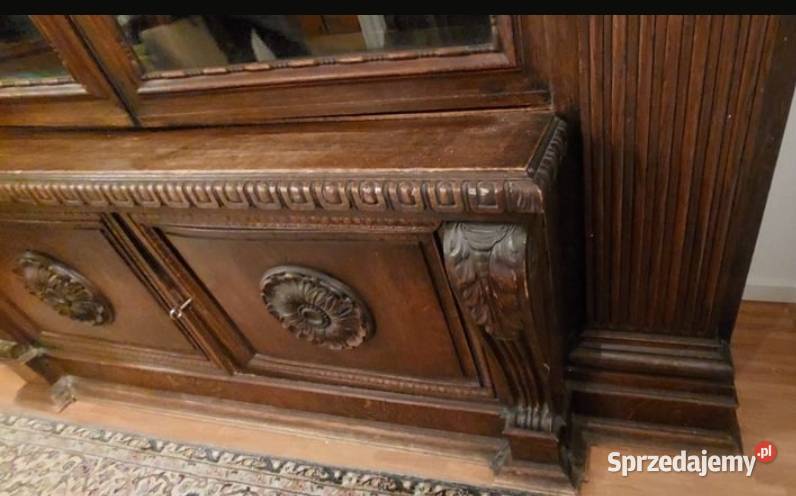 Okazała zabytkowa biblioteka w stylu Wrocław sprzedam