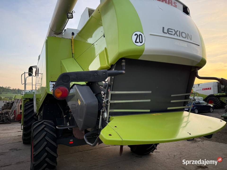 Kombajn zbożowy Claas Lexion 560 heder V750 dolnośląskie Nowa Ruda