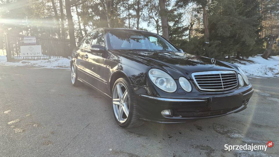 MERCEDES E350 CGI 4MATIC W211 SUPER STAN NISKI radio Gdów