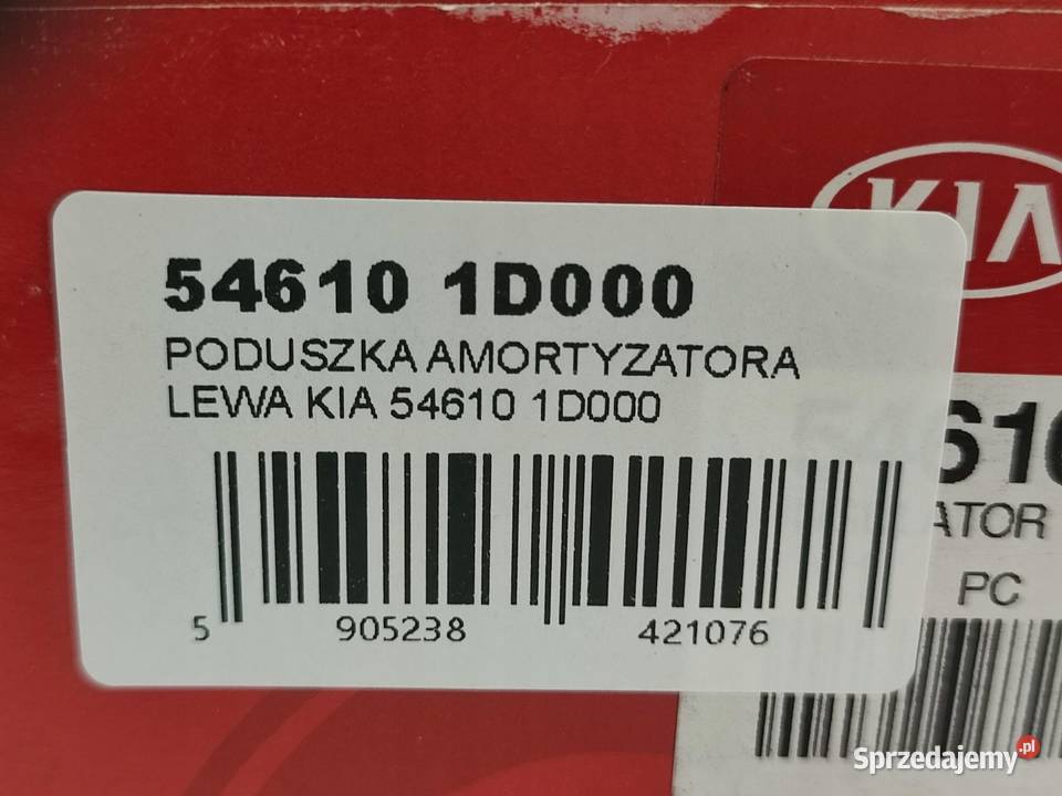 PODUSZKA AMORTYZATORA LEWA KIA HYUNDAI Łożyska i poduszki amortyzatorów
