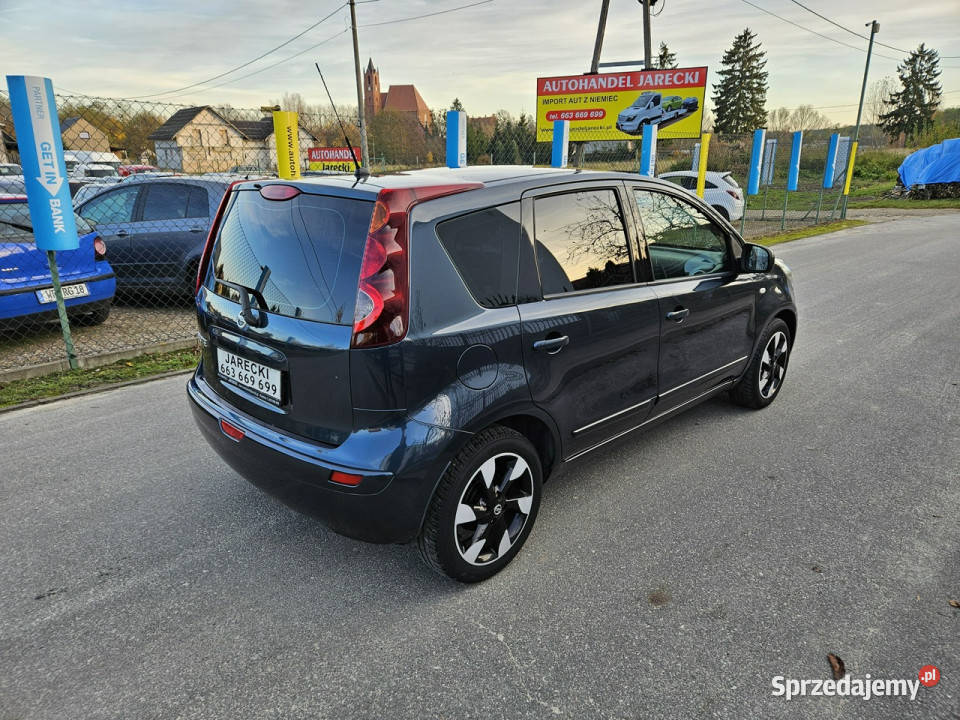 Nissan Note Opłacony Zdrowy Zadbany Serwisowany 1386cm3 Kisielice