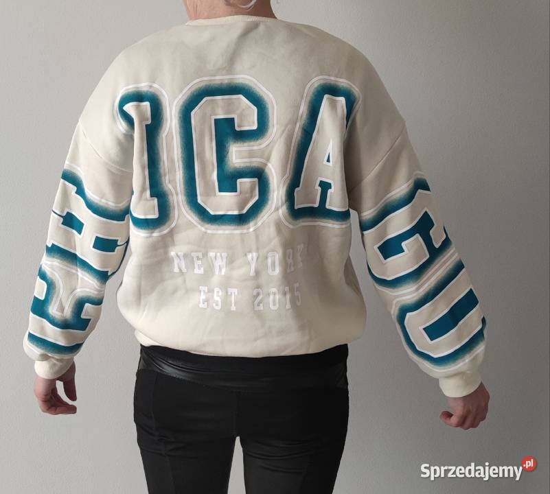 Nowa bluza sm biały Warszawa sprzedam