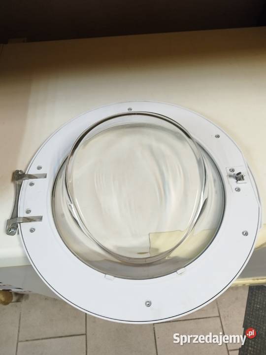 Drzwi przednie z zawiasem do pralki Beko WMB