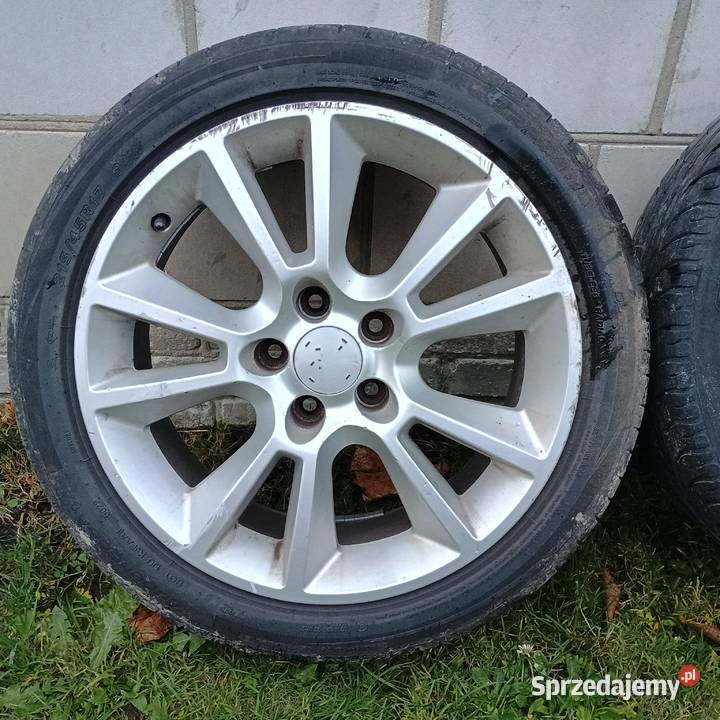 Felgi Aluminiowe Opel 17 5x110 ET 35 Otwor 651 Średnica 17" Bychawa