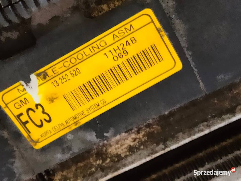 Wentylator Chłodnicy Chłodnica Wody Klimatyzacji Pleszew