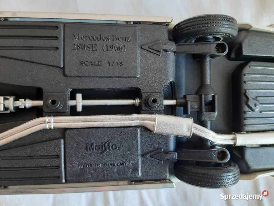Model samochodu 118 MercedesBenz 280 SE 1966 Modelarstwo Głuchołazy