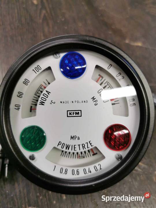 TRÓJWSKAŹNIK URSUS C328 WSKAŹNIK POTRÓJNY KFM wielkopolskie Mórkowo