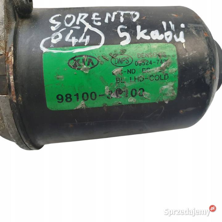 SILNICZEK WYCIERACZEK Kia Sorento mechanizm osobowe Chełm